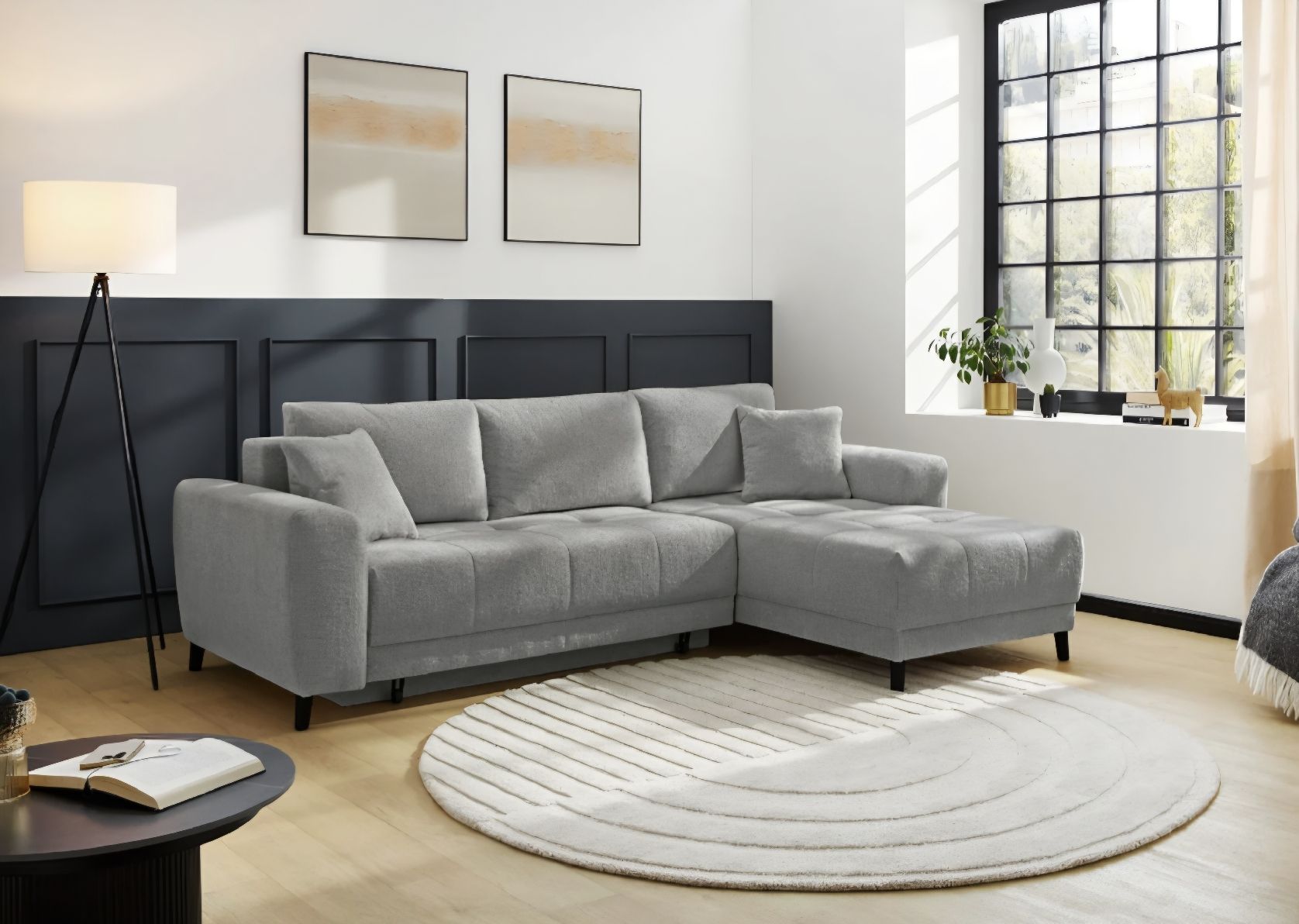 Divani: Sofa neu mit Bettfunktion links oder rechts montiert werden. – Nuovo e nell'imballaggio originale da Lützelflüh-Goldb venduto da Rampenverkauf_72_
