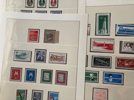 DDR 1957 SCHIFF,ZUG, F.FRÖBEL, KOHLEBERGBAU,GEDENKSTÄTTEN**