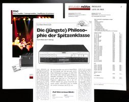 Prospekte STUDER REVOX B242, B226 + Preisliste 1987