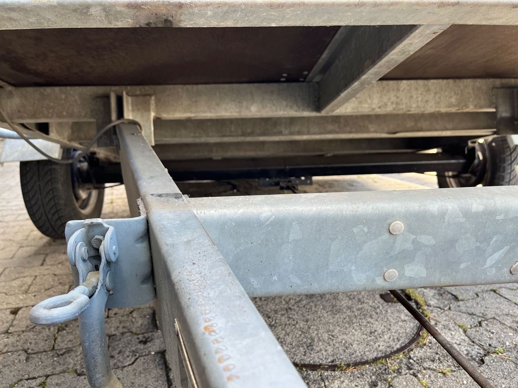 Rimorchi: Remorque plateau 1000kg. 2.95 x 1.60 – Usato da Evilard venduto da baba5541 2