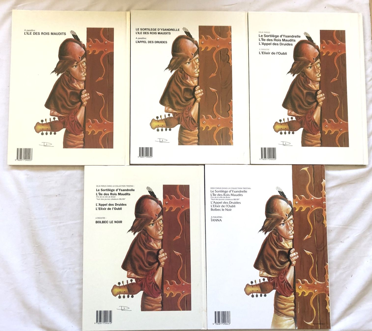 Fumetti: TRISTAN - Tome 1/2/3/4/5 - EO – Usato da Schaffhausen venduto da durruti 7