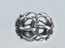 Zwei bewegliche Silber Perlen (12gr Silber 925)