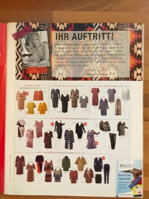 Cartamodelli: Burda plus Herbst / Winter 2015, unbenützt – Usato da Mellingen venduto da RigaOper 2