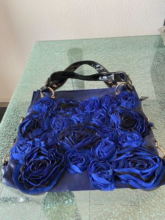 Neue schöne blau/schwarze Tasche