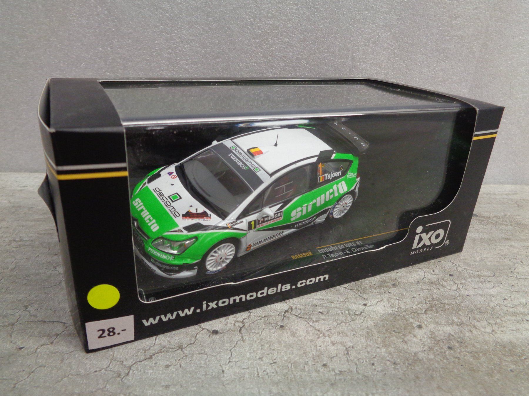 Citroën Modellautos: Ixo 1:43 Citroën C4 WRC Rallye 2011 – Gebraucht aus Reconvilier von rallycar 3