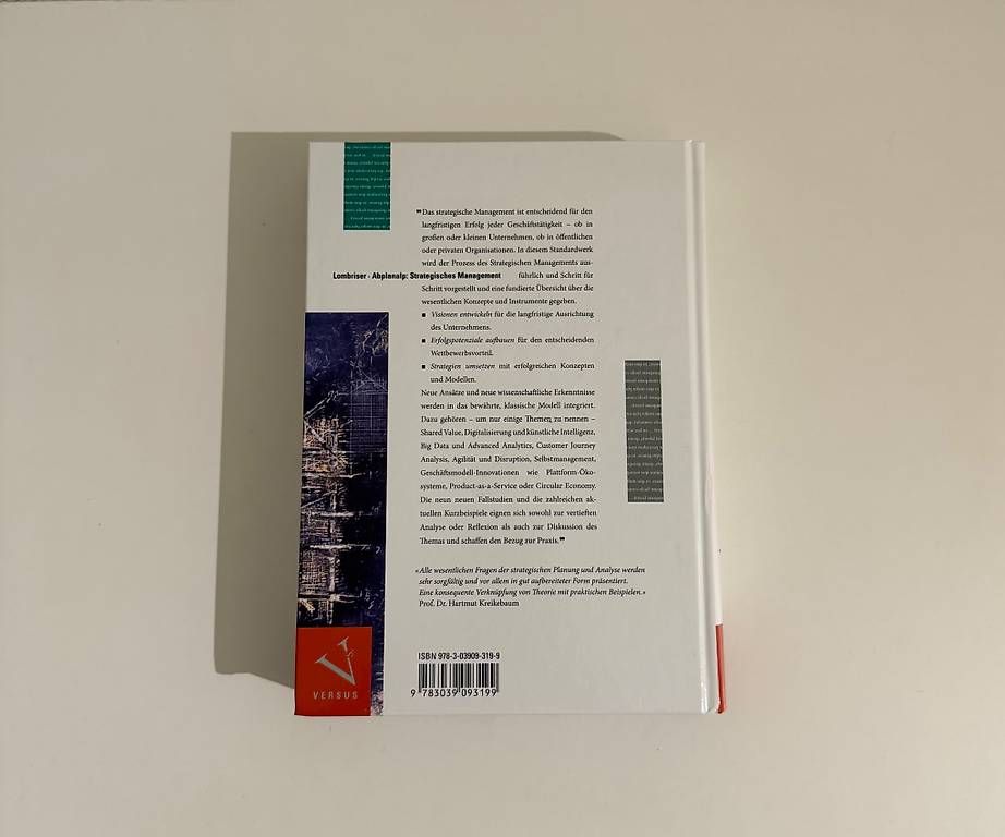 Bücher: Strategisches Management – Neu und originalverpackt aus Burg AG von bha_nj8t 1