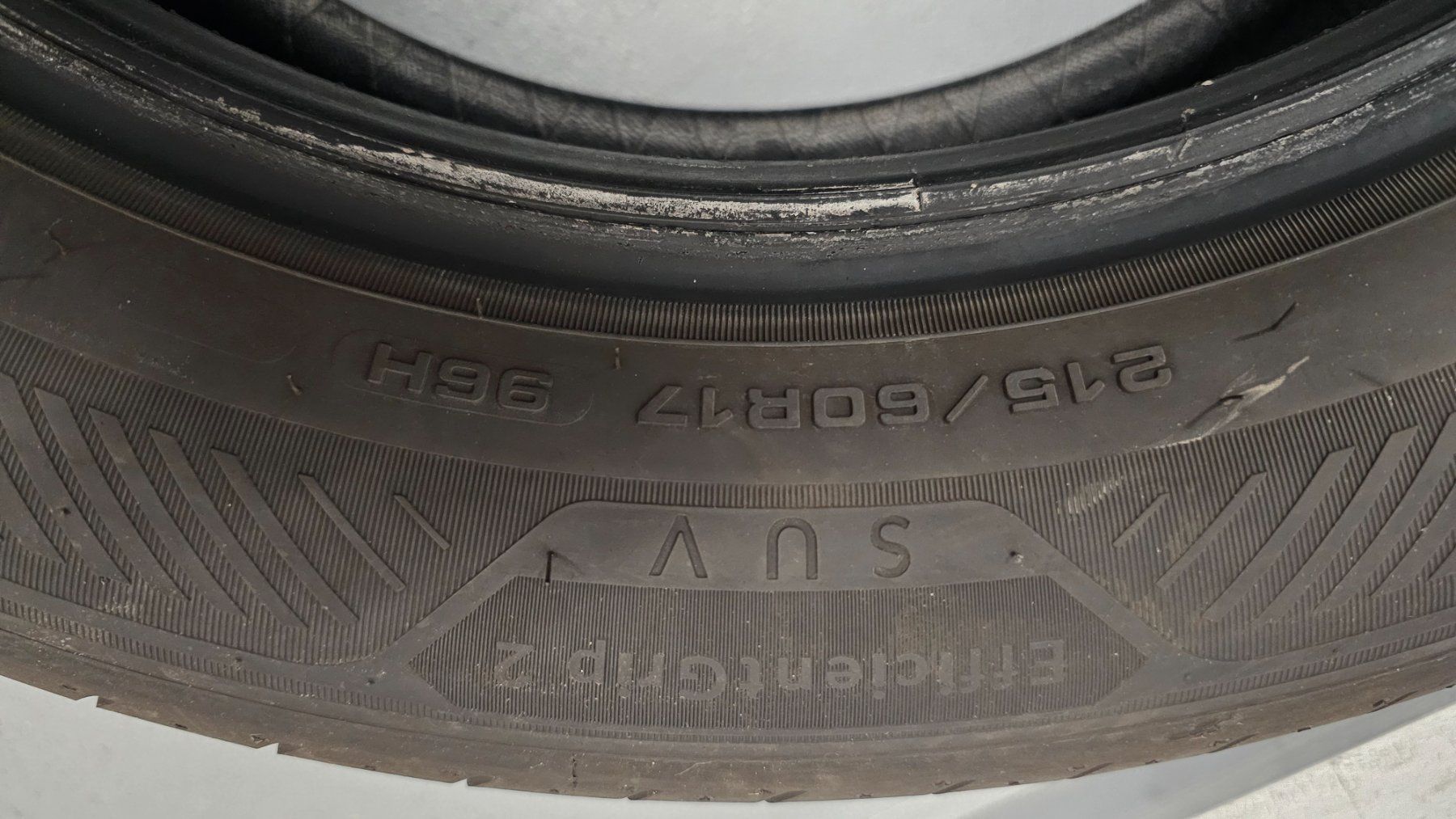 Goodyear Pneumatici & Ruote complete: 4 x Goodyear EfficientGrip 2 SUV 215/60 R17 96H – Nuovo (secondo la descrizione) da Küssnacht am Rigi venduto da delanyc 4