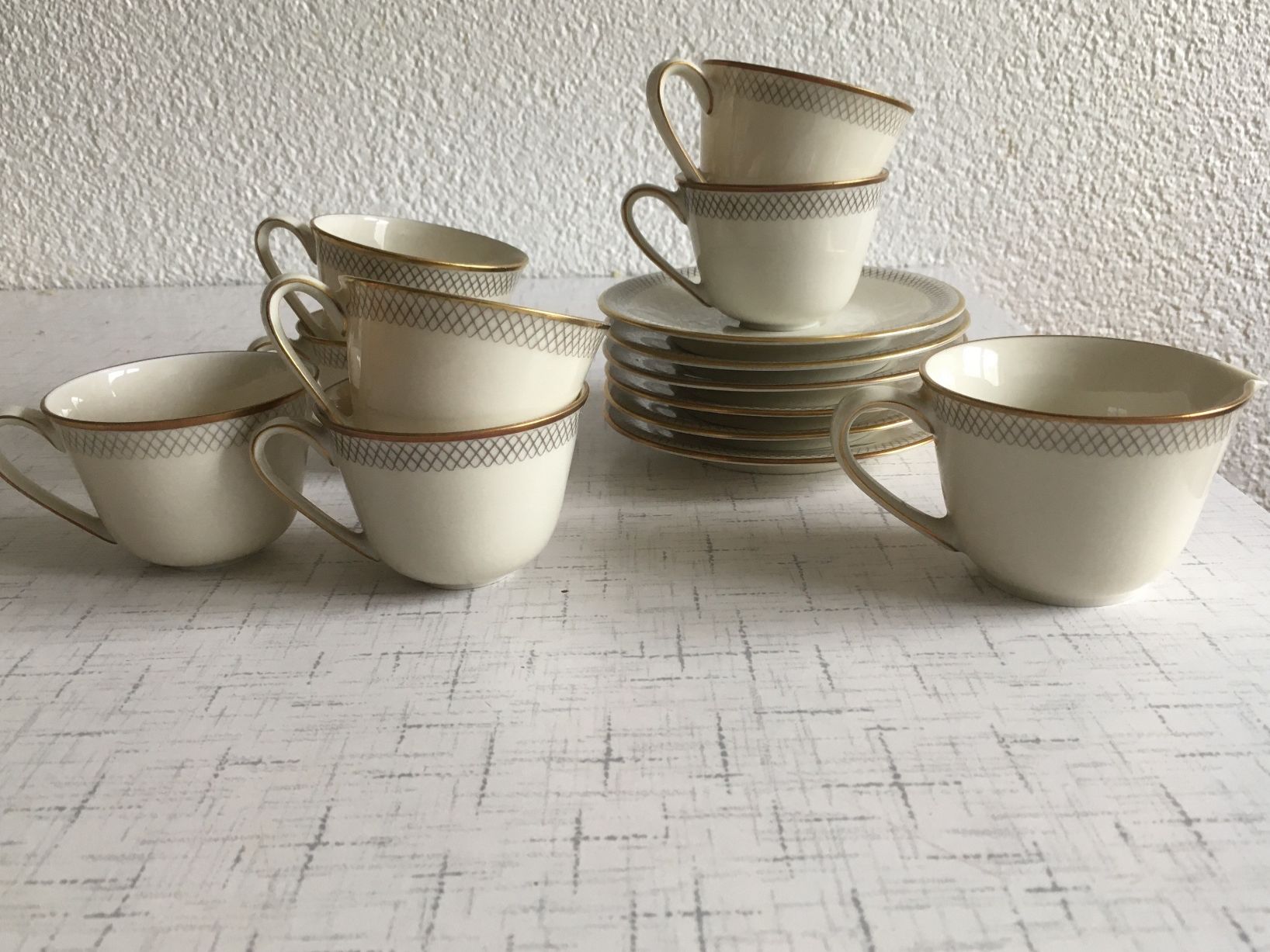 Set di piatti: Langenthaler Moccaservice – Usato da Lyss venduto da Punktum01