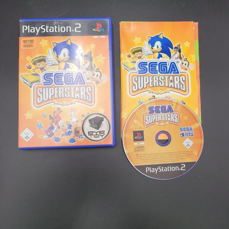 Sega superstars Jeu Ps2 PlayStation TBE COMPLET - Jeux vidéo