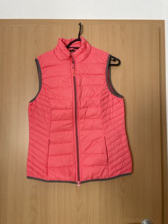Street One Leichtes Daunen Steppgilet lachsfarbig Gr 40