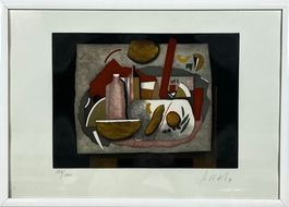 Karl Korab (1937) Radierung, Handsigniert