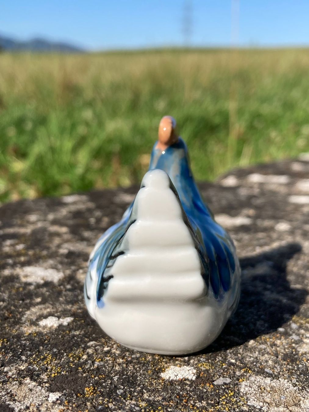 Statuette: Tierfigur Huhn Keramik – Usato da Subingen venduto da ArtBead 3