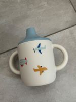 Liewood, Trinklernbecher, Trinkbecher Neil, Creme, blau, NEU