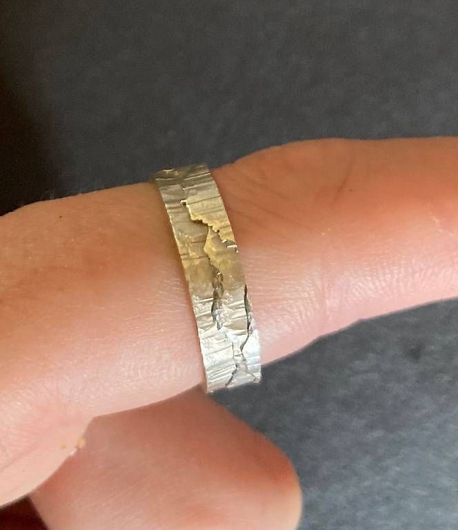 Ringe: 2/3 moab en argent - mood taille 52 – Gebraucht aus Aproz (Nendaz) von stbornet
