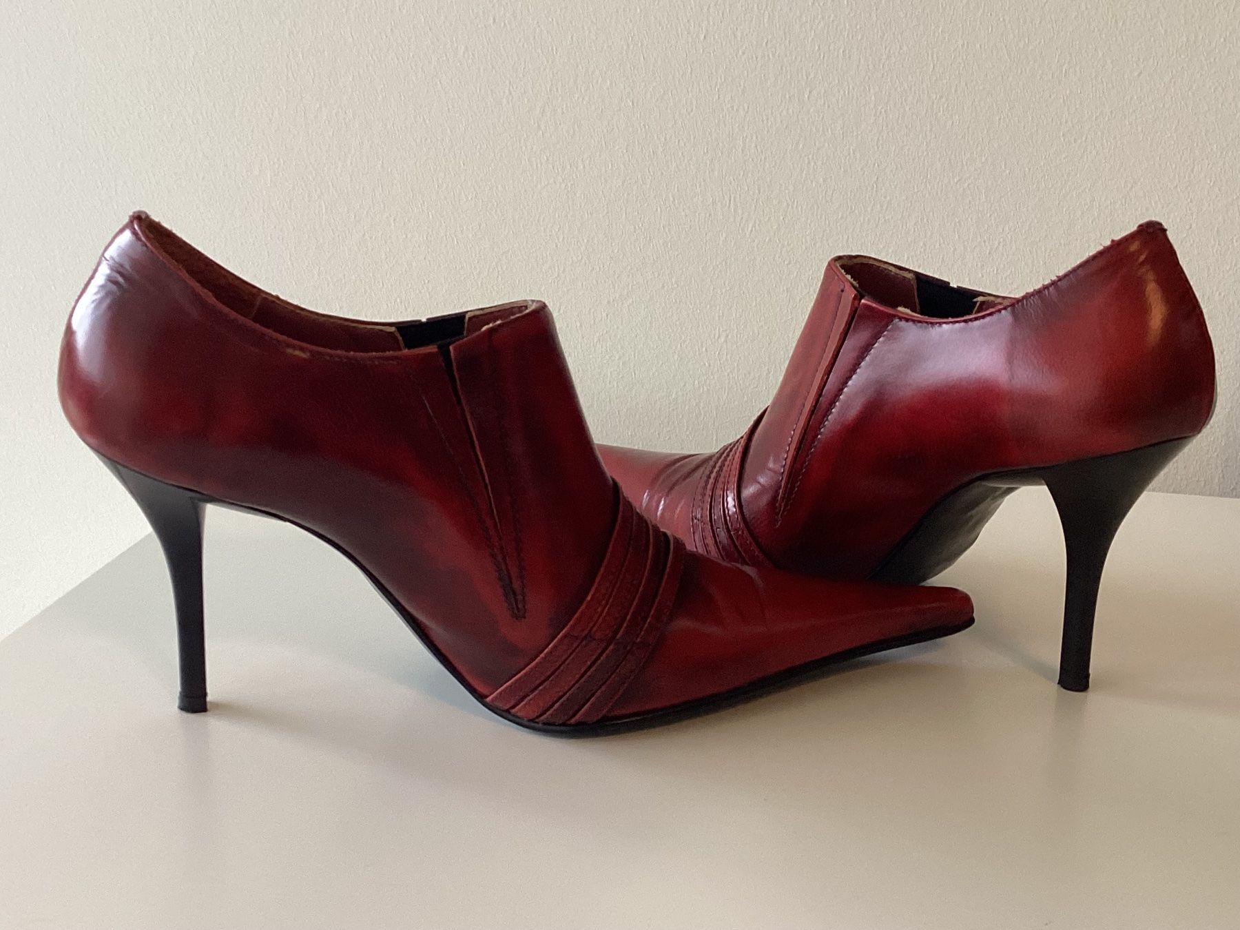 Navyboot Scarpe da donna: Neue Navyboot High Heels Gr. 37 bordeaux – Nuovo (secondo la descrizione) da Möhlin venduto da Nadine_75 3