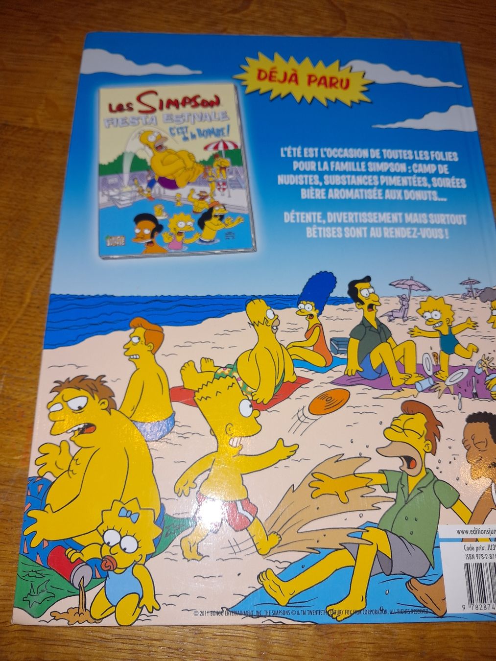Comics: Bd Les Simpson : Fiesta Estivale tome 2 Zéro complexe ! – Gebraucht aus Le locle von juliensaran 3