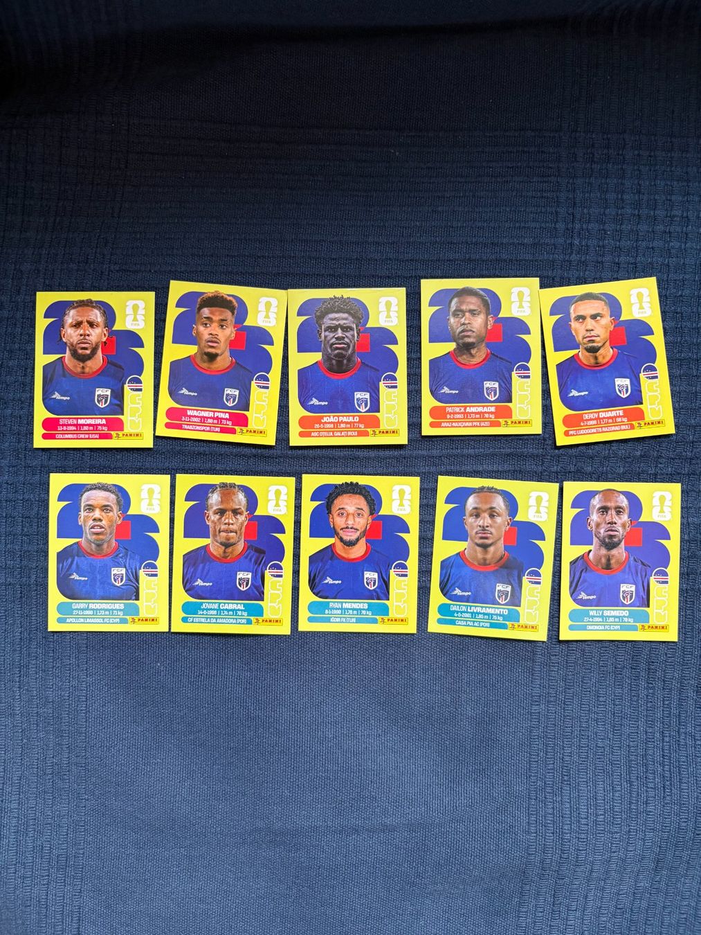 Panini Carte collezionabili: 10 Panini Sammelbilder von Cape Verde – Usato da Thalwil venduto da kon_v82n