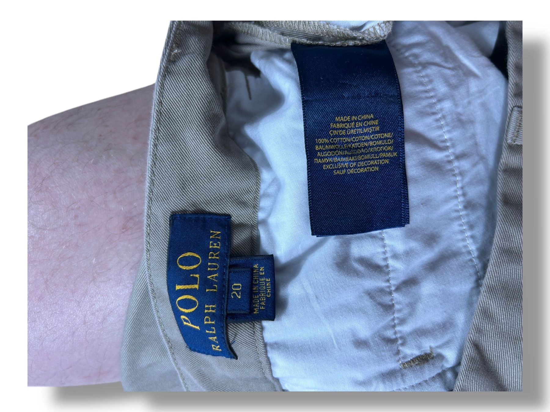 Ralph Lauren Pantaloni: Short Ralph Lauren Beige - Taille 20 – Nuovo (secondo la descrizione) da Hauterive NE venduto da Leo_o 4