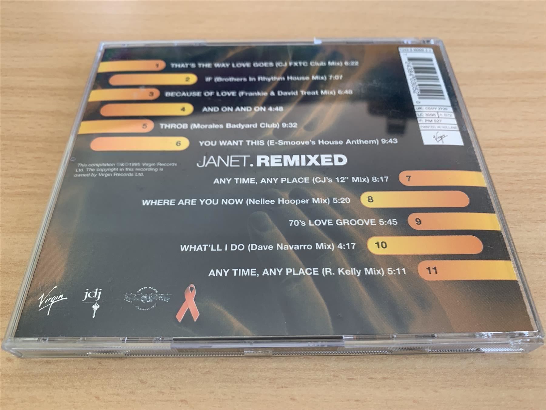 CD: Janet – Janet.Remixed – Usato da Rikon im Tösstal venduto da Alpenmutz 1