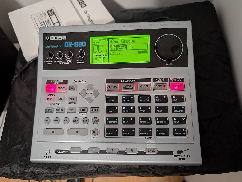 Boss Strumenti musicali: Boss Dr 880 Drumcomputet – Usato da Pratteln venduto da dado1972