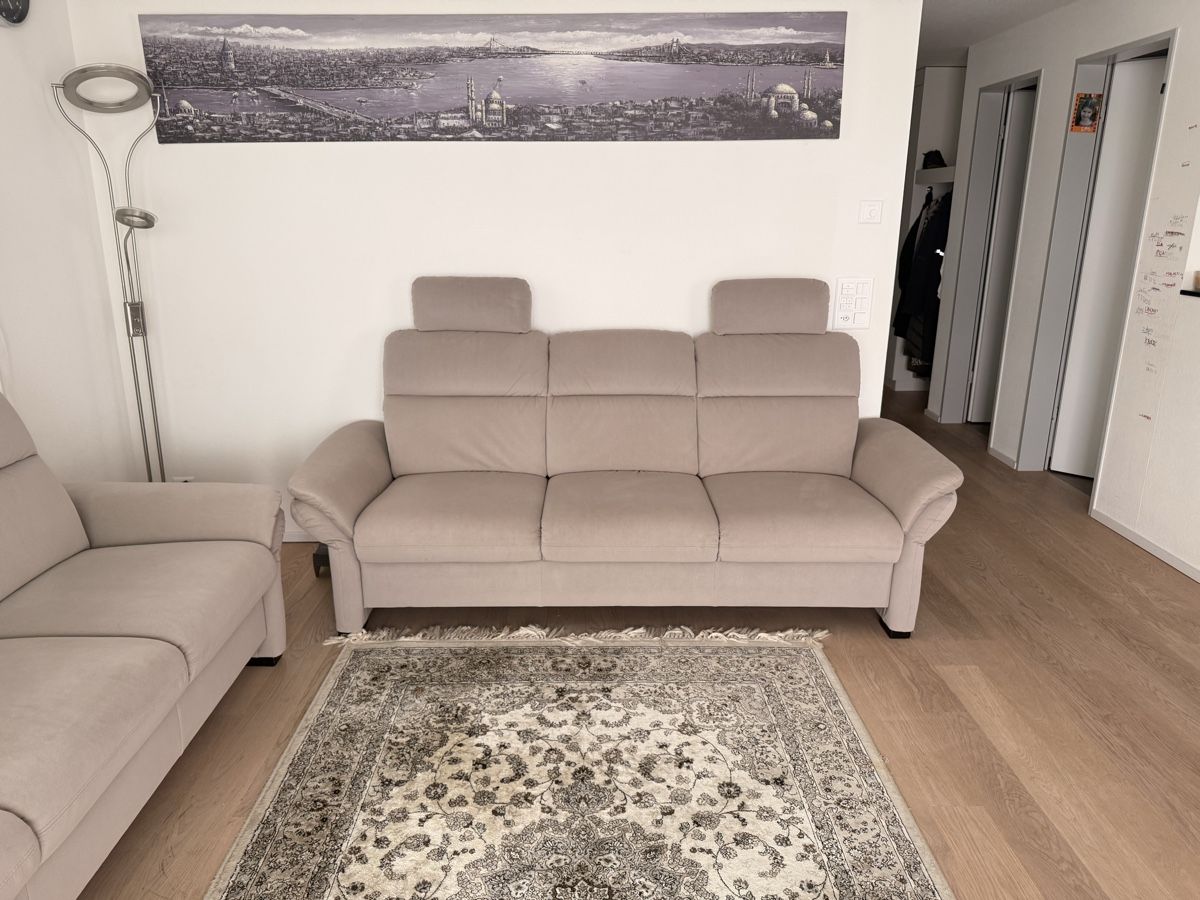 Divani: Couch-Garnitur mit Spezialstoff (fleckenresistent) – Usato da Volketswil venduto da habibeoez 3