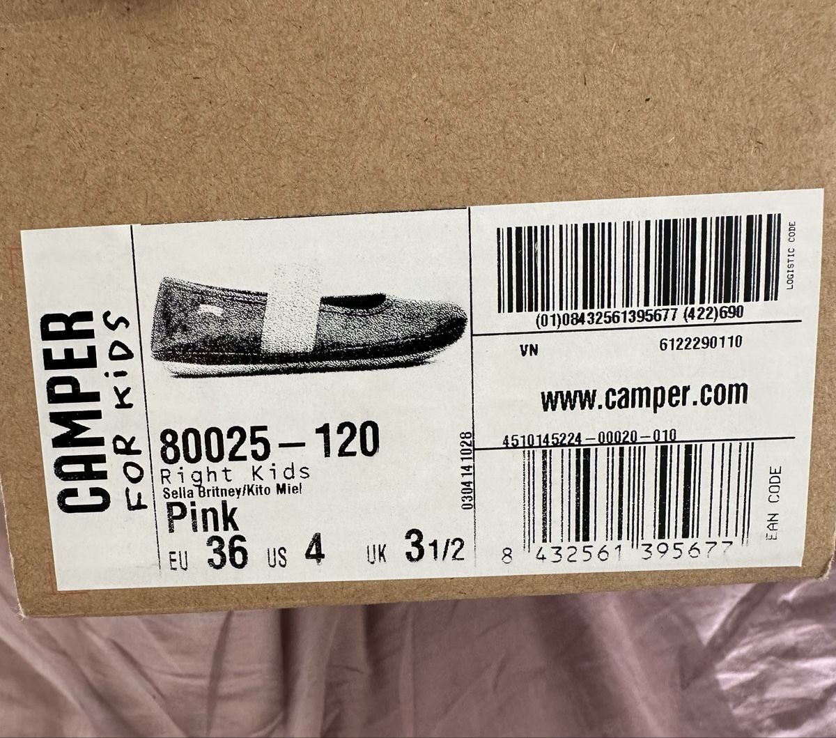 Camper Schuhe für Mädchen: Camper Right Kids BF – Gebraucht aus Dürrenroth von tvy_bh56 5