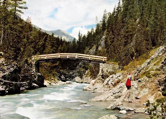 Ansichtskarten: PUNT PERIV im Schweizer Nationalpark – Gebraucht aus Jona von philajona