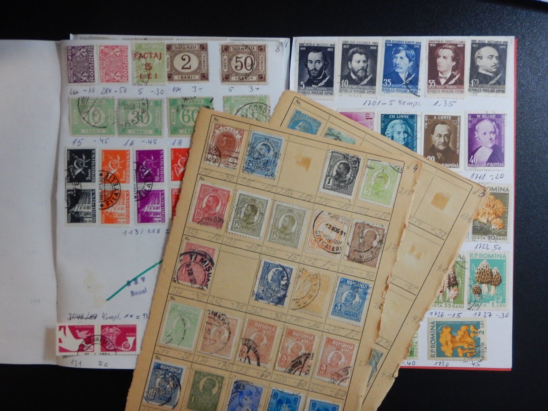Tutti i francobolli: Rumänien Sammlung ab alt – Usato da Zürich venduto da Muehlekauf 7