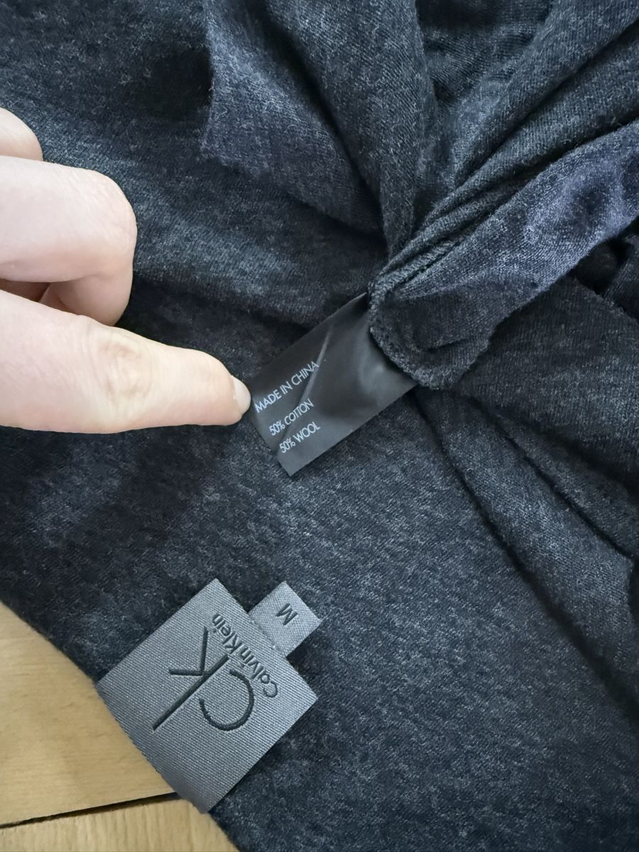 Calvin Klein Vestiti: CK CALVIN KLEIN M draped dress – Usato da Baden venduto da agora_newgeneration 5