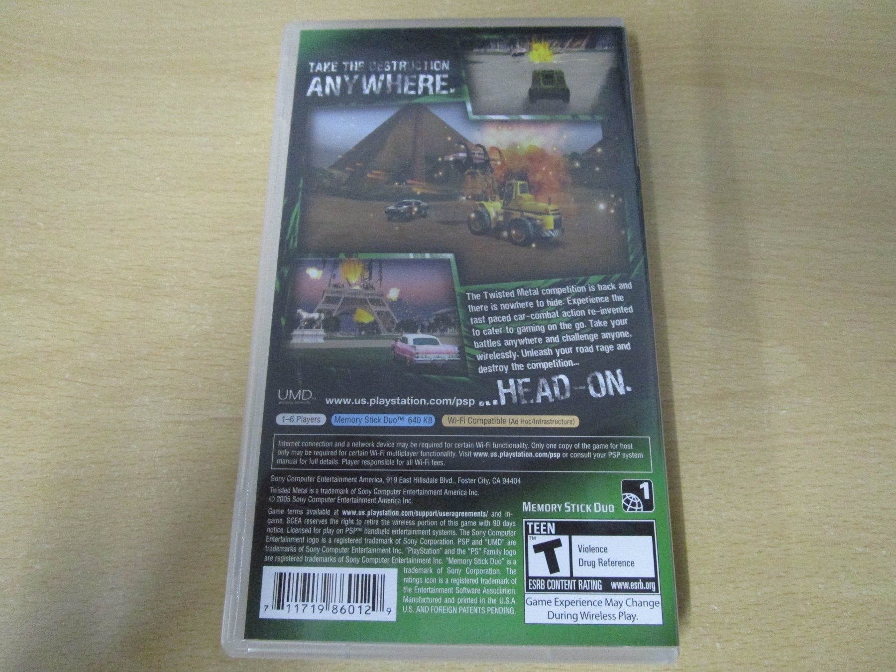 Sony Giochi: Twisted Metal Head-On Sony PSP – Usato da Goldau venduto da agestuffer 1
