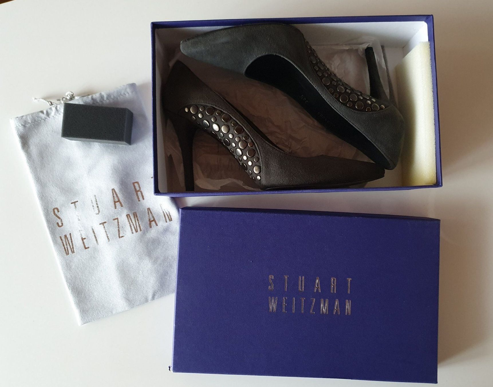 Stuart Weitzman Scarpe da donna: Klassische Pumps 38.5 Stuart Weitzman – Nuovo e nell'imballaggio originale da Cham venduto da Primles 1