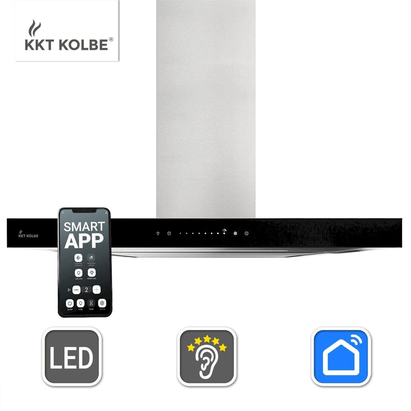 Cappe di aspirazione: KKT Kolbe FLAT-INSEL-6 Dunstabzugshaube – Nuovo e nell'imballaggio originale da Bottighofen venduto da zaap