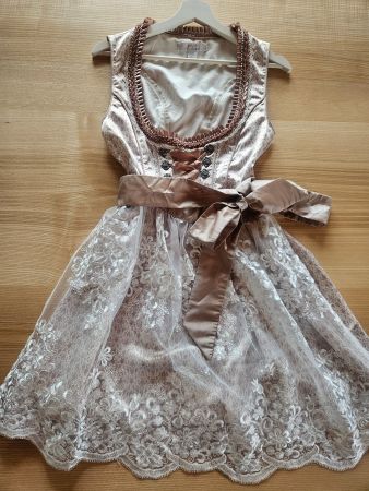 Dirndl Gr.36 beige-braun, Viva Couture