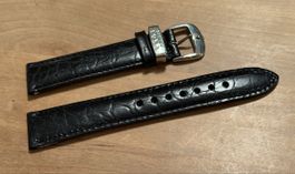 1 Stk. original Vintage PLAYBOY Leder Armband 18mm NEU