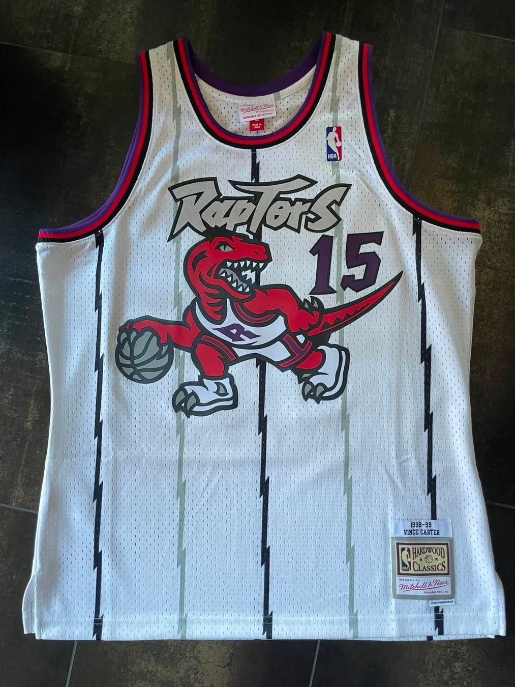 Mitchell & Ness Canottiere & Pantaloni: RAPTOR NBA JERSEY SIZE L – Usato da Willerzell venduto da amieundchilla13