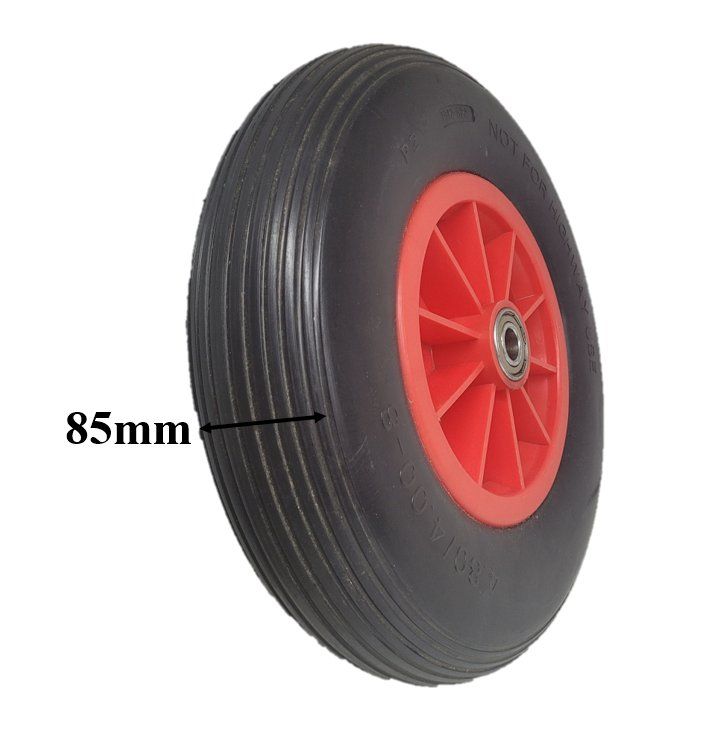 Pneumatici & Ruote complete: Vollgummi Schubkarrenrad, 40cm – Nuovo (secondo la descrizione) da Unterseen venduto da Sekundus 1