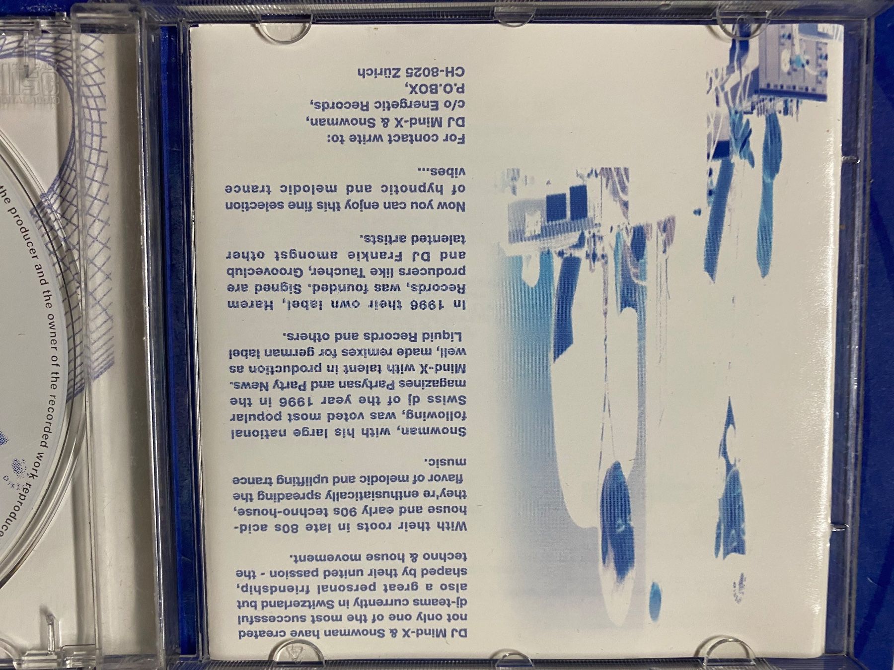 CD: DJ Snowman Mind-X – Usato da Muri b. Bern venduto da AdidasCollector 3