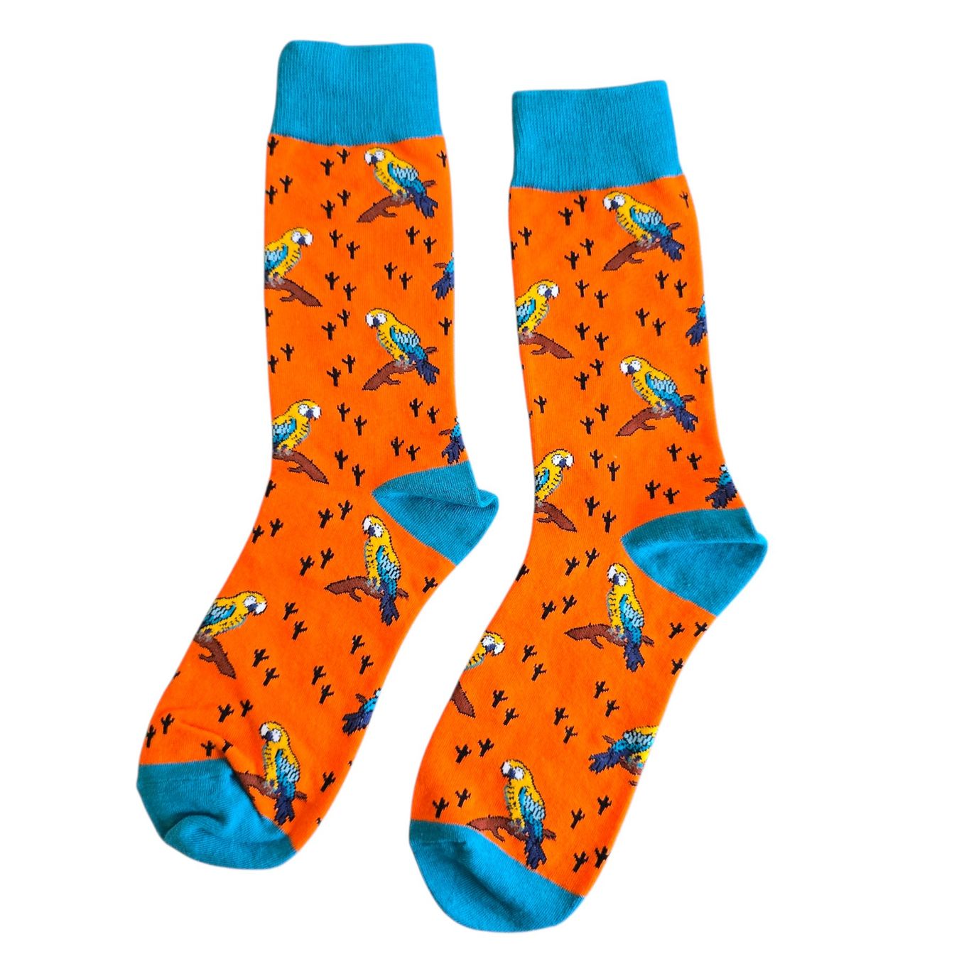 Calze: Socken Papageien / Parrots – Nuovo e nell'imballaggio originale da Zürich venduto da amysmith 1