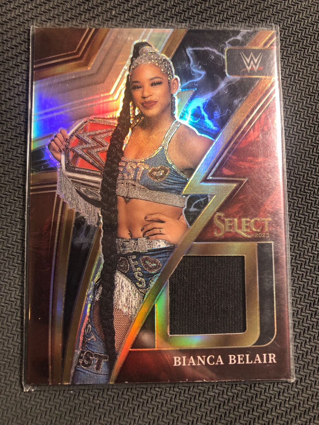 Topps Sammelbilder & Trading cards: Panini Select WWE Bianca Belair Patch – Gebraucht aus Wangenried von Garagara