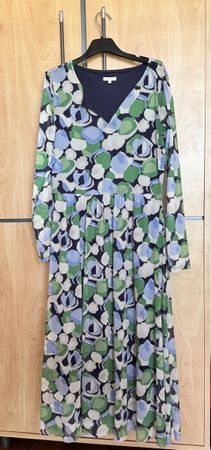 Robe longue Tom Tailor imprimé fleuri taille 38, mi-saison.