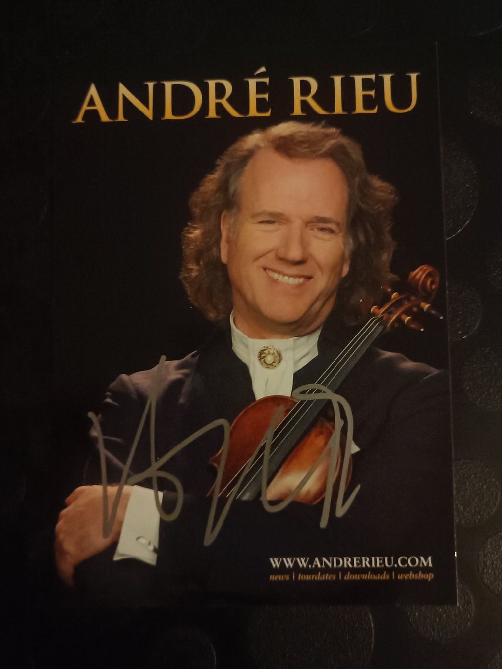 Autogramme: André Rieu - handsigniert – Gebraucht aus Menziken von Artographs