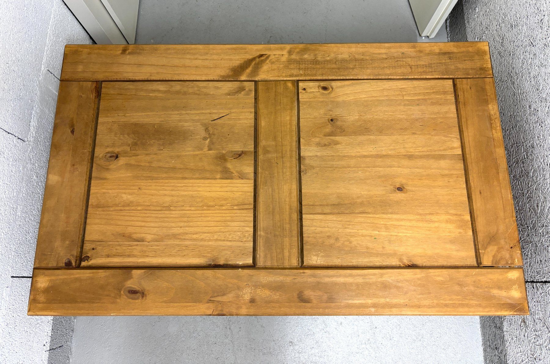 Tavoli: Superbe Table en Bois massif / Solid Pine Coffee Table – Usato da Clarmont venduto da sil_59s9 1