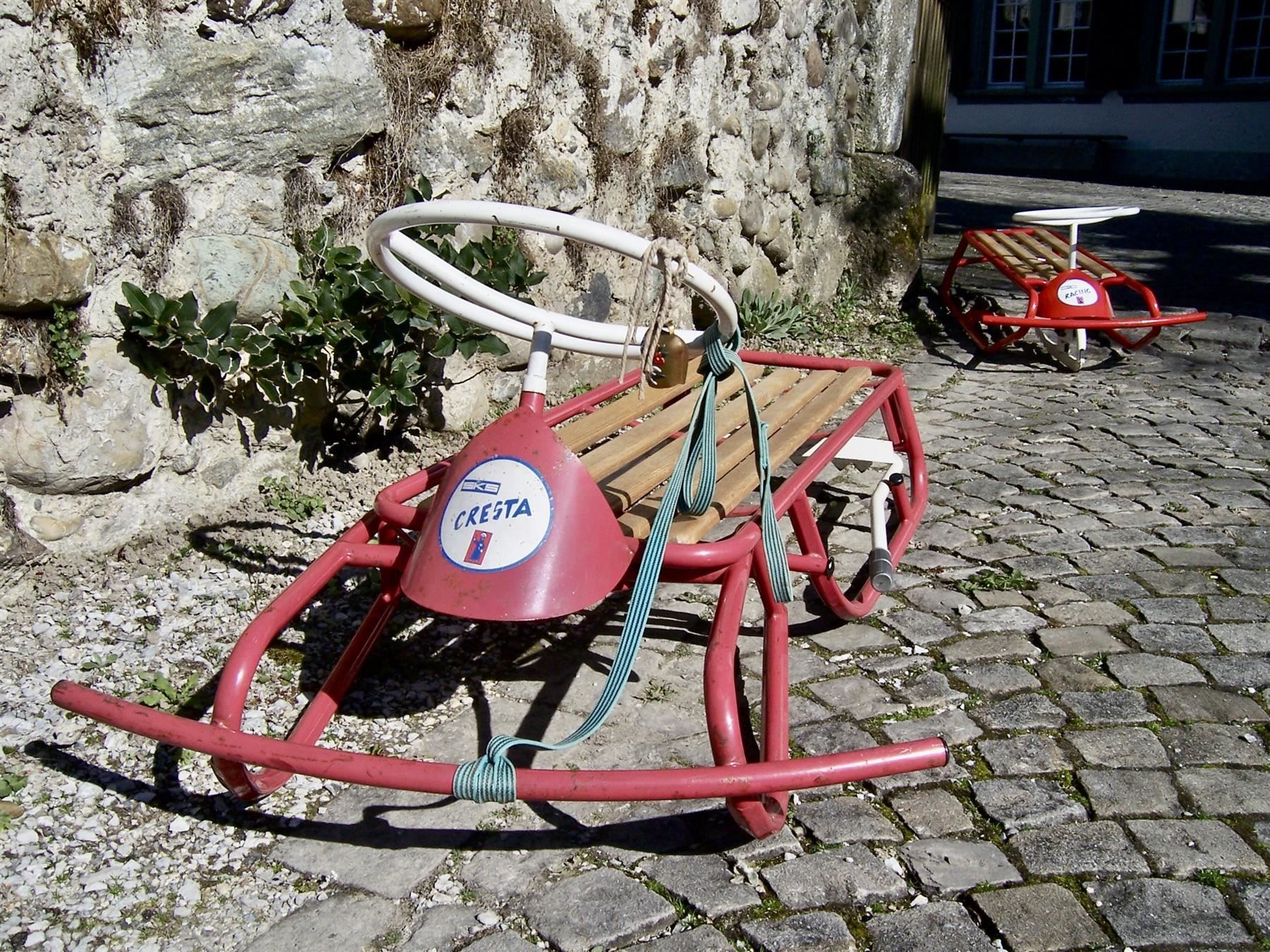 Schlitteln: Schlitten SKS CRESTA Bob mit Steuerung – Gebraucht aus Kerzers von wisaundso 2