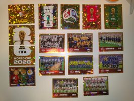 🔥16x FWC Panini: FWC 00 bis 19 (ohne 8,9,11,15)