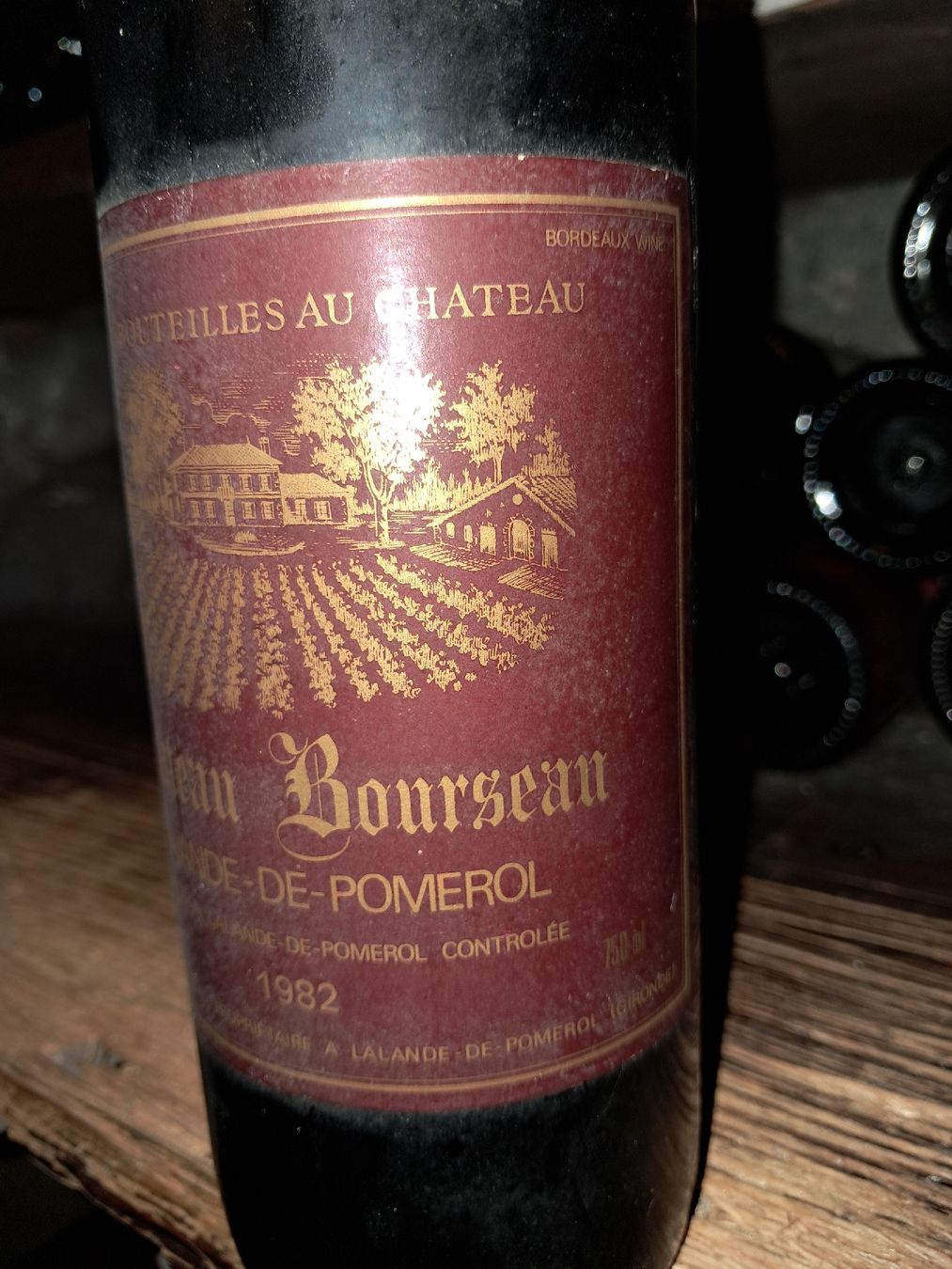 Wein: Château Bourseau Lalande-de-Pomerol 1982 – Neu und originalverpackt aus Le locle von juliensaran 3