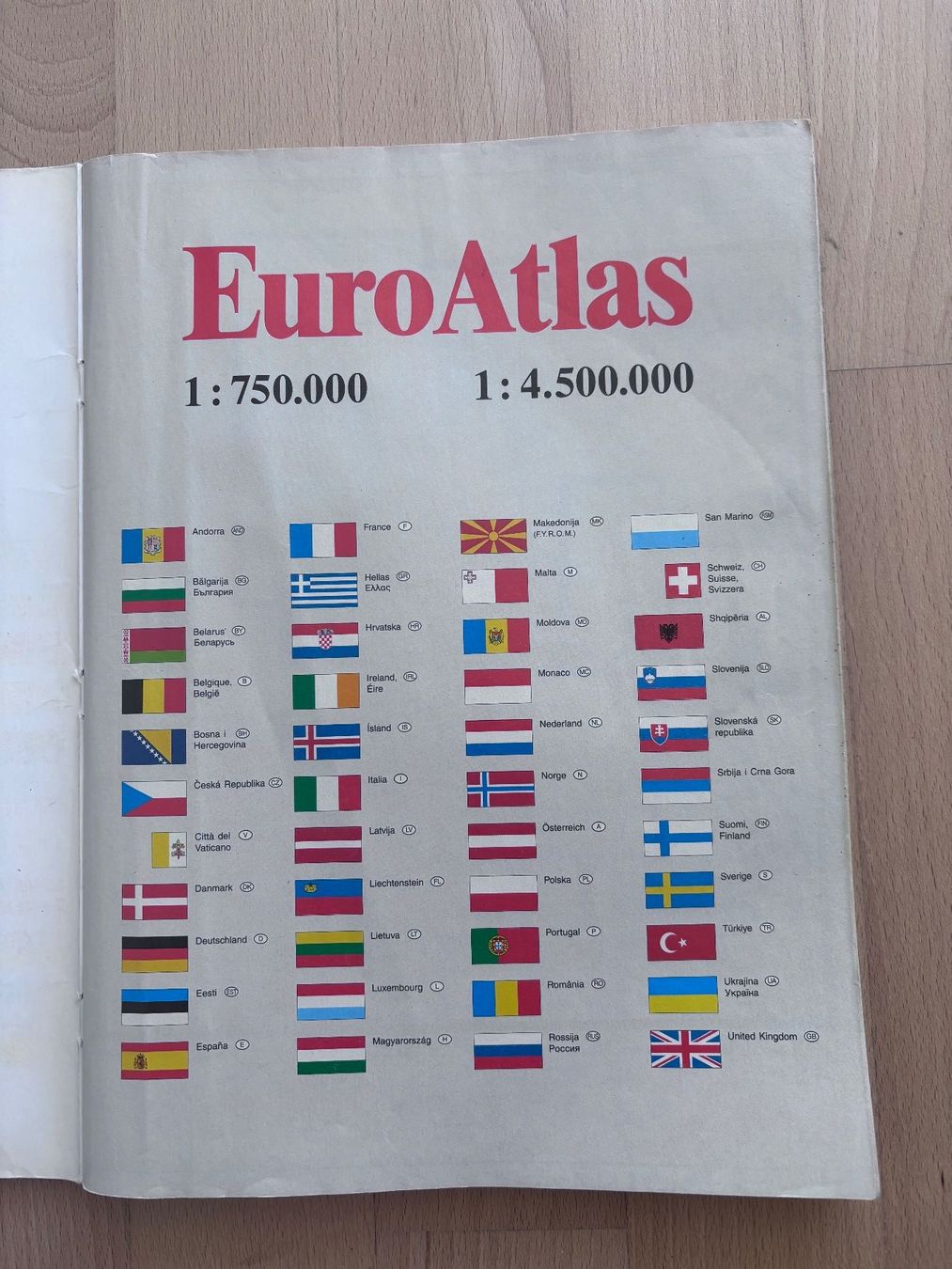 Cartine & Atlanti: Atlas Europa – Usato da Thun venduto da Vw_keller 2