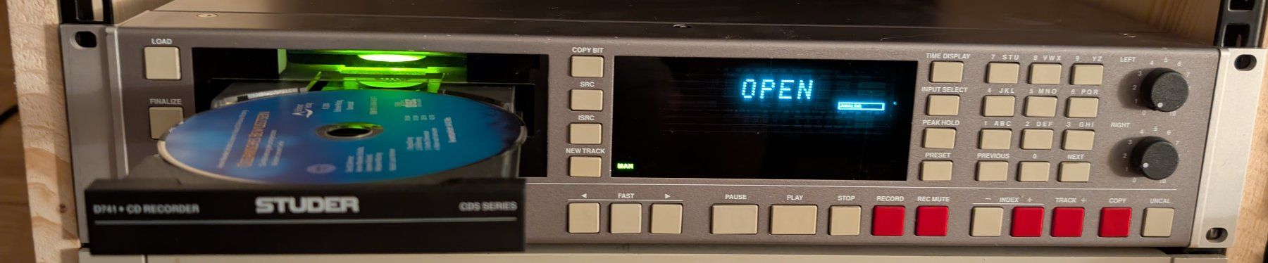 Studer Registratori: Studer D741 CD-Recorder – Usato da Löhningen venduto da Guadian_90 2