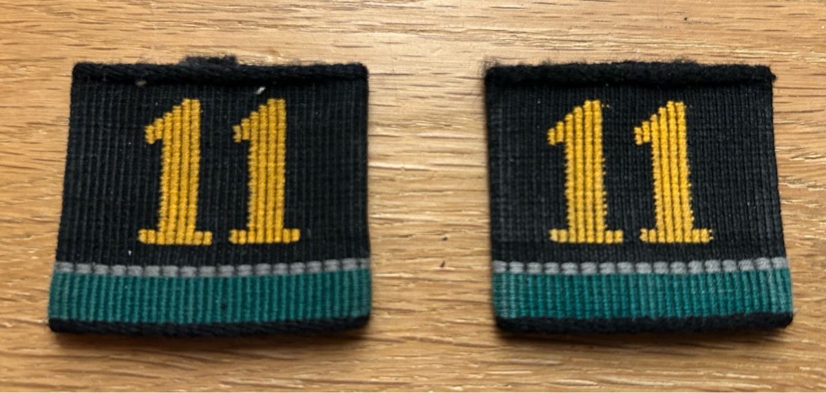 Schweizer Armee Uniformi: Rangschlaufen Schweizer Armee – Usato da Geuensee venduto da M1812 1
