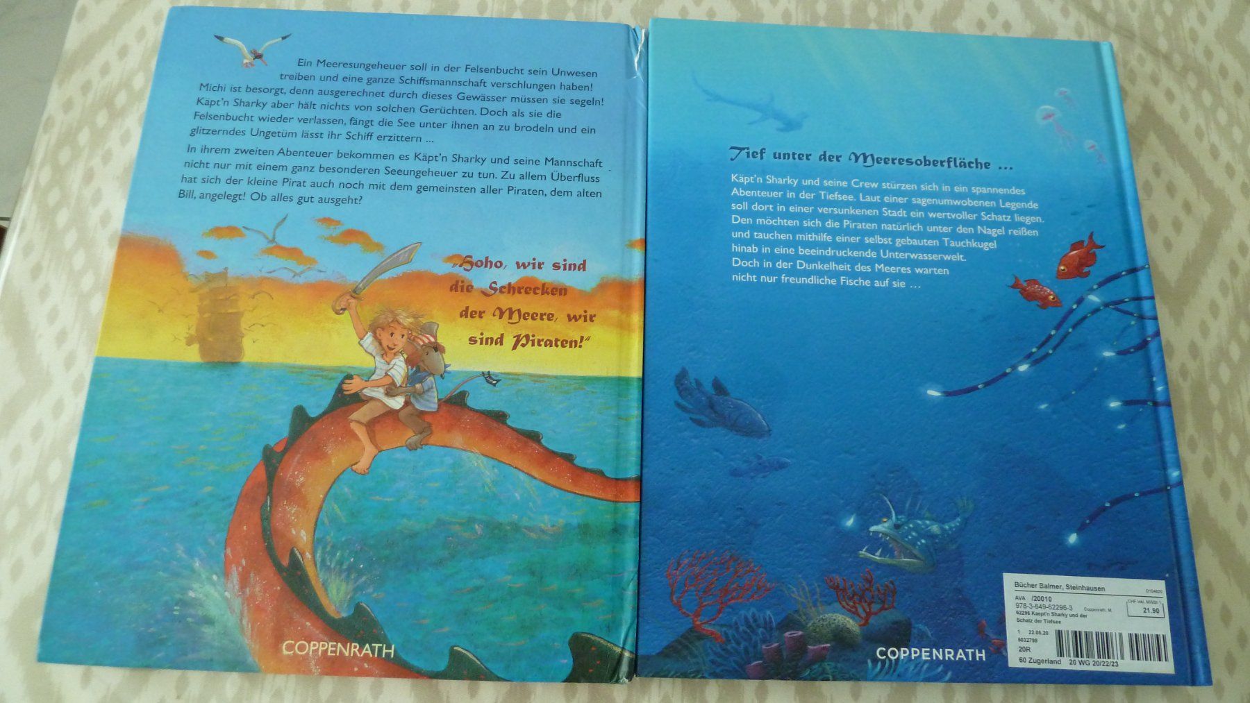 Libri: 7mal Käpt'n Sharky Kinderbücher – Usato da Root venduto da Nascar89 6
