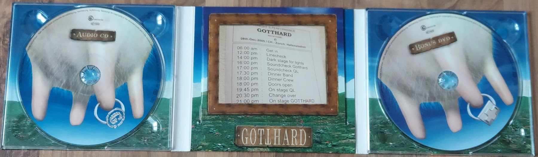 CD: CD + DVD - GOTTHARD - MADE IN SWITZERLAND – Usato da Steckborn venduto da Quo7 1